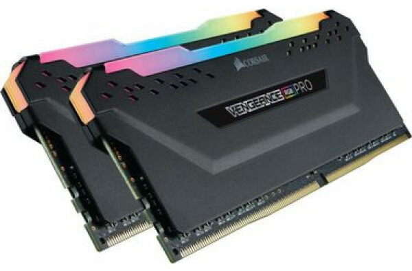 Corsair VENGEANCE RGB PRO 32GB černá / 2x16GB / DDR4 / 3600MHz / PC4-28800 / CL18-22-22-42 / 1.35V / XMP2.0 (CMW32GX4M2Z3600C18)