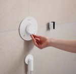 HANSGROHE - Ecostat Comfort S Termostatická baterie pod omítku, pro 2 spotřebiče, matná bílá 33715700