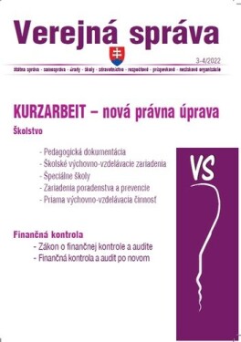 VS 3-4/2022 Kurzarbeit, Školstvo