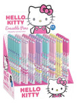 Gumovatelné pero Hello Kitty, s víčkem, modrá náplň