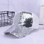 Dovoz Čepice kšiltovka stříbrná