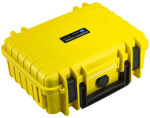 B&W Outdoor Case Type 1000 yellow, foam 1000/Y/SI