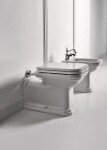 KERASAN - WALDORF WC mísa stojící, 37x65cm, spodní/zadní odpad, bílá 411601