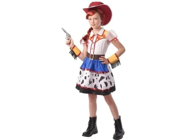 MaDe 09405 - Šaty na karneval - kovbojská dívka, 110 - 120 cm