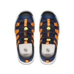 Dětské tenisky KEEN MOTOZOA SNEAKER YOUTH naval academy/bright marigold - 32/33