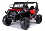 Mamido Elektrické autíčko Buggy UTV dvoumístné červené