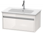DURAVIT - Ketho Umyvadlová skříňka 41x80x48 cm, 1 zásuvka, lesklá bílá KT641902222