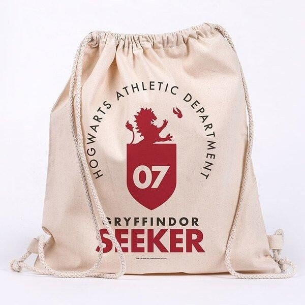 Harry Potter Bavlněný stahovací sáček Nebelvír