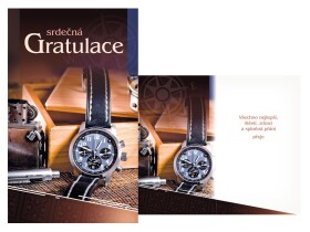 Srdečná gratulace k narozeninám hodinky Srdečná gratulace k narozeninám hodinky