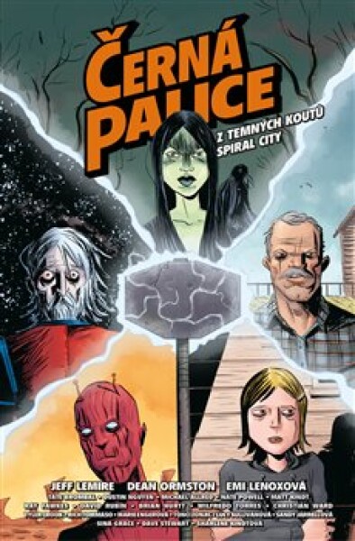 Černá palice: temných koutů Spiral City Jeff Lemire