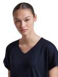 ICEBREAKER Wmns Merino 150 Lodge SS Tee, Midnight Navy (vzorek) velikost: S