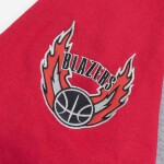 Mitchell & Ness Pánská mikina Portland Trail Blazers NBA Color Blocked Fleece Hoodie Velikost: S