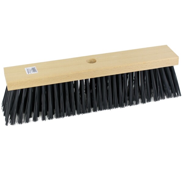 Koště silniční, 40x8cm, vlákno 9cm PET černé