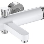 REA Vanová baterie příslušenstvím Polo bílá/chrom REA-B9943