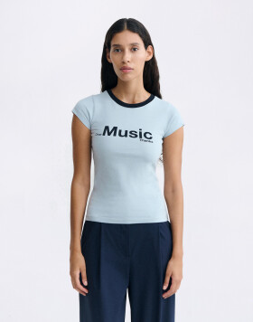 Tričko Thinking MU Mirna T-Shirt WHITE