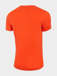 Pánské tričko H4L22-TSM010-70S oranžové - 4F XL