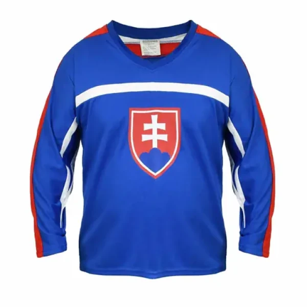 SPORTTEAM Hokejový dres SR 5 modrý vel. L (4891223098334)
