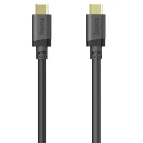 Hama 202009 Kabel USB-A (M) - USB-C (M) 1.5m 240W černá (202009)