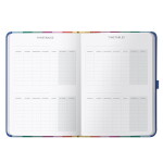 Busy B Týdenní diář Dual Stripe Busy Life A5 – 26/27, multi barva