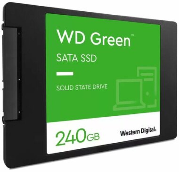 WD Green 240GB / 2.5" SSD / R:545 MBps / MLC / 7mm / 3y (WDS240G3G0A)