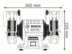 Elektrická dvoukotoučová stolní bruska Bosch GBG 35-15 060127A300