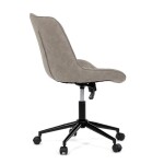 Pracovní židle, výškově nastavitelná, béžová látka, KA-V3120 LAN3