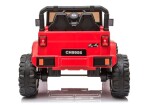 Mamido Dětské elektrické autíčko Jeep Speed červené