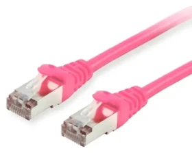 Equip Cat6 růžová / Síťový kabel / S/FTP / 0,5 m / RJ-45 / LSZH (605587)