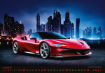 Nástěnný kalendář 2027 Helma Cars