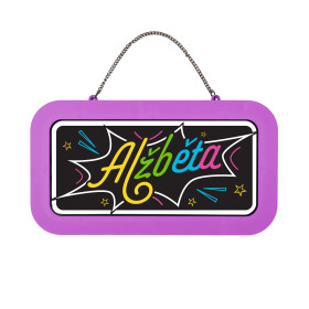 Neonová cedulka se jménem - Alžběta - Albi