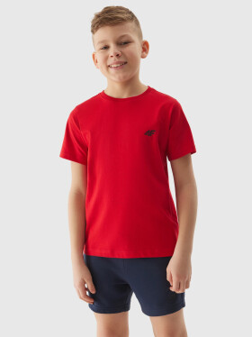 Chlapecké hladké tričko 4F červené