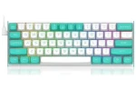 Rozbaleno - Redragon K683WB bílá / Herní klávesnice / mechanická / Redragon Magnetic / USB / US / rozbaleno (K683WB-RGB FIDD.Rozbaleno)