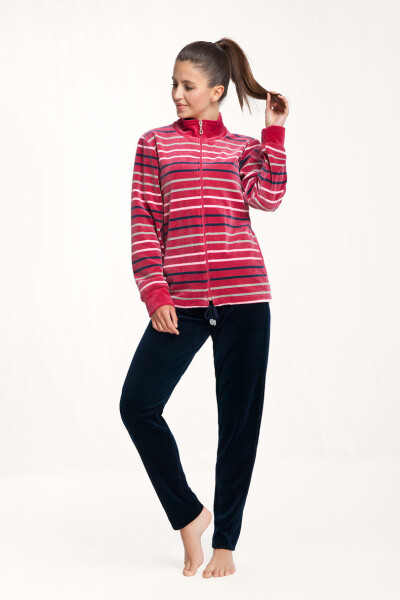 DÁMSKÁ TEPLÁKOVÁ SOUPRAVA 305 kaštanové XL