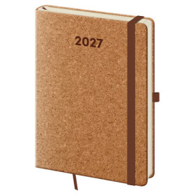 Diář 2027 denní A5 Cork