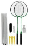 RULYT Badmintonový set / 2x raketa / 3x míček / síť / vak