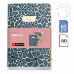 Miquelrius poznámkový sešit - BOHO ESSENCE- sada 3 ks, A5, 80 g, měkký karton, 32 listů, čistý, mix motivů
