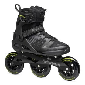 Kolečkové brusle Rollerblade MACROBLADE 3WD, Black/Lime Velikost EUR: 46