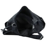 Stylová dámská koženková crossbody kabelka Palmira, tmavě modrá