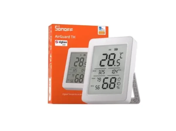 SONOFF SNZB-02DR2 AirGuard TH 3.6" LCD Zigbee senzor teploty a vlhkosti (SONOFF-SNZB-02DR2-20)
