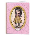 Mar Mar Mar Mar, Santoro Gorjuss, školní sešit 444, linkovaný, A4, mix motivů, 1 ks Motiv: Číslo 1