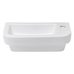 Umývátko SAT Project 45x24 cm otvor pro baterii vpravo BG4626 BG4626