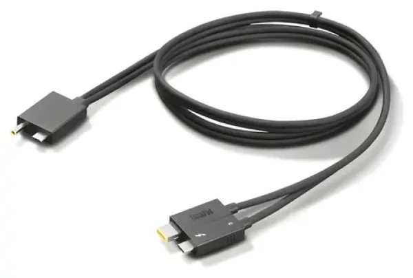 Lenovo Thunderbolt 4 USB-C kabel 0,7 m černá (4X91K16970) / Kabel / 40 Gb/s (4X91K16970)