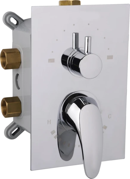 JB Sanitary Podomítkový box SLIM, třícestný A10 72 00