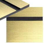 Gravírovací laminát 300 x 200 x 1,3 mm - Zlatý, černý