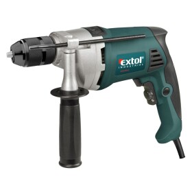 EXTOL INDUSTRIAL 8790031 Vrtačka s příklepem, 850W, 1,5-13mm rychloupínací, HDS 850 C