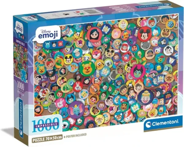 Clementoni PUZZLE Impossible Disney placky