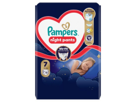 Pampers Pants Night, vel. 7, 17 ks