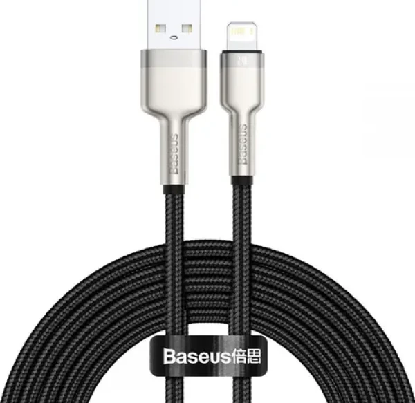 Baseus CALJK-B01 Kabel USB-A (M) - Lightning (M) 2 m černá (CALJK-B01)