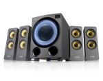 Fenda FD F7770X černá / Reproduktory / 4.1 / 80W / BT5.0 / FM rádio / USB přehrávání / optický vstup / dálkové ovládání (REPFEN1057)