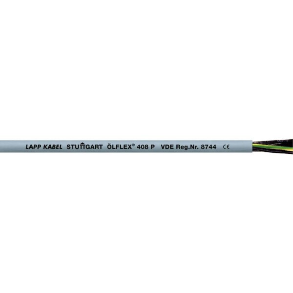 LAPP ÖLFLEX® 408 P 1308404/500 řídicí kabel 4 G 2.5 mm², 500 m, stříbrnošedá (RAL 7001)